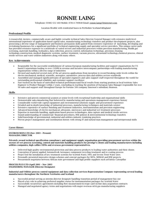 CV Charles (Ronnie) Laing