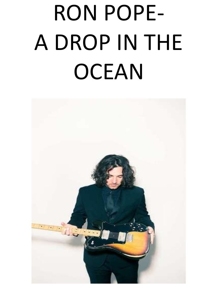 Ron Pope Drop In The Ocean übersetzung