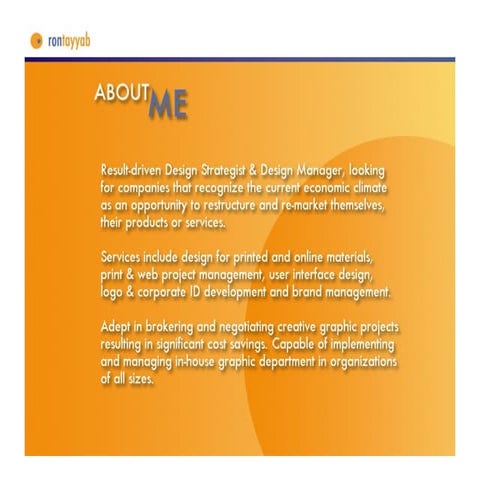 Ron Tayyab | PPT