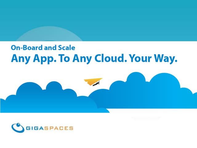 Intro to Cloudify