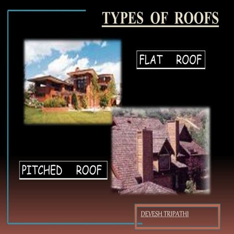 Roof coverings 2