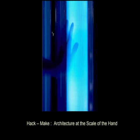 Roofs:  Hacker-Maker Culture:  Roofs as Cosmos:  Architecture and Materilality