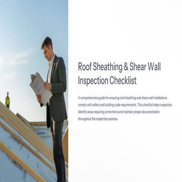 Sachpazis: A Checklist for Structural Inspections | PPTX