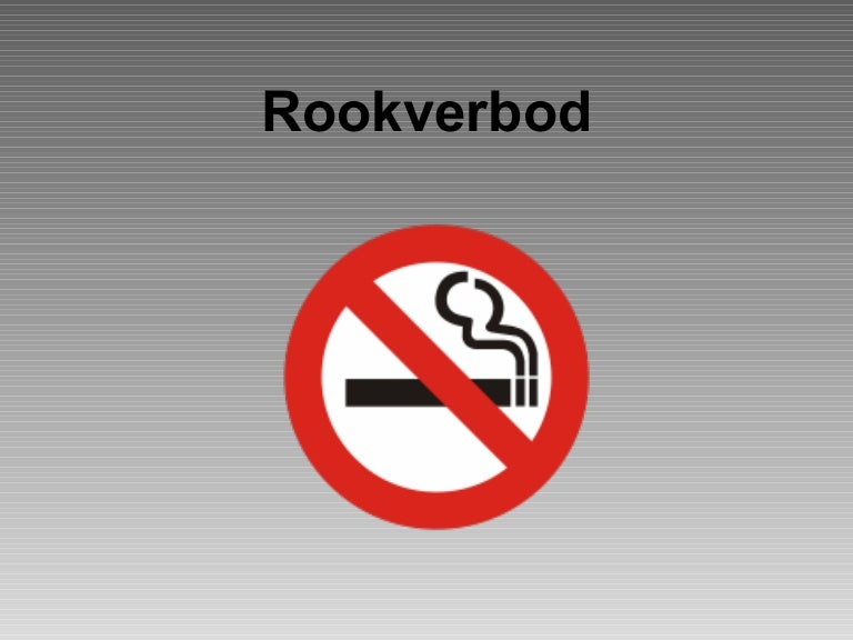 Rookverbod