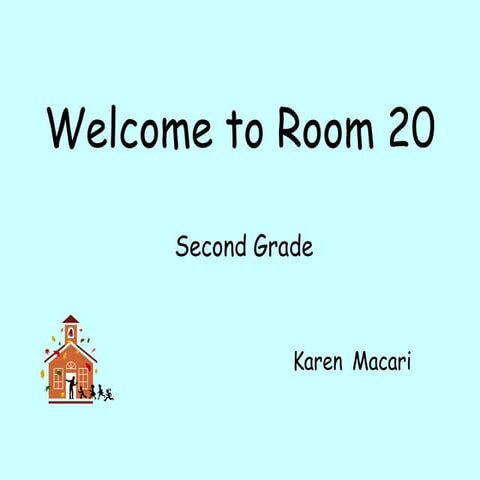 Room 20 curriculum overview 2012