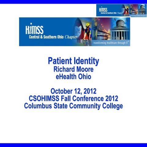 Room 407- Rick Moore Patient Identity.pptx