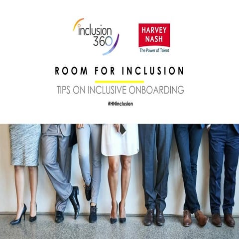 Room for Inclusion: Employers guide on how to onboard your talent inclusively
