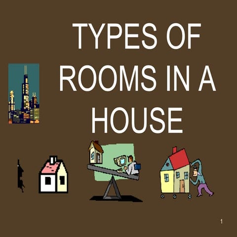 Rooms and types of houses | PPT