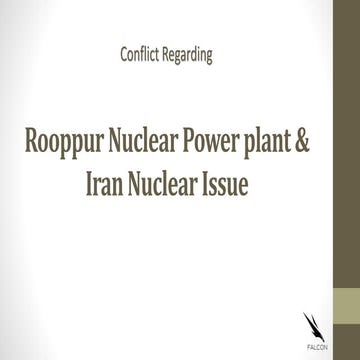 Roopur power plant and iran nuclear conflict