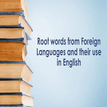 Root-words.pdf Root-words.pdf Root-words | PDF