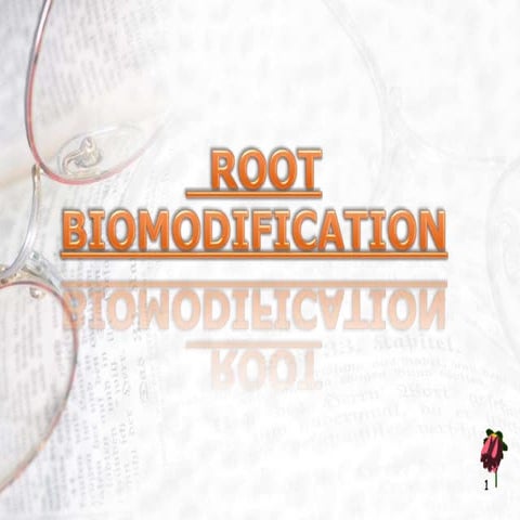 Root biomodification