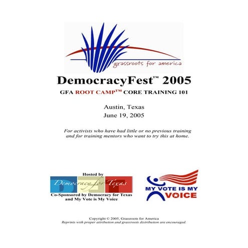 Rootcampcoretraining101