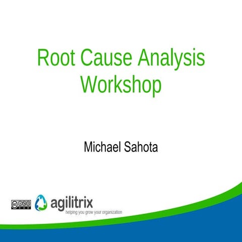 Root cause analysis apr 2010