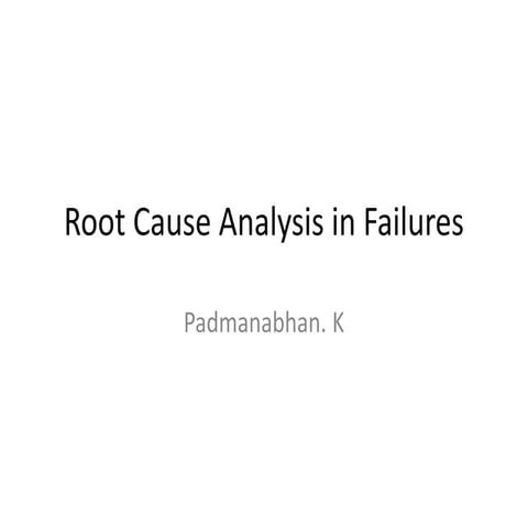 Root Cause Analysis in Failures.pptx