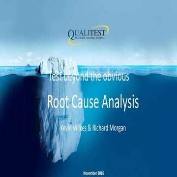 Root Cause Analysis | QualiTest Group