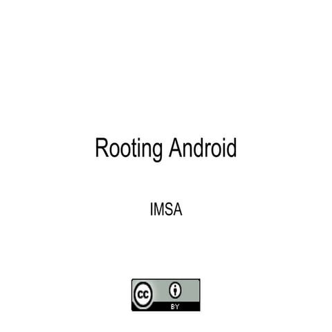 Rooting android | PPT