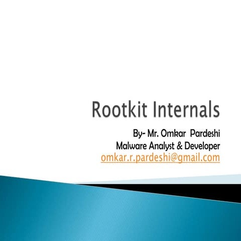 Rootkit internales 