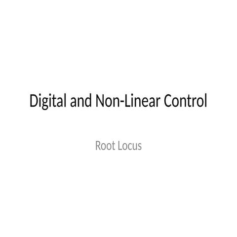 Root Locus . ppt x construction of root locii