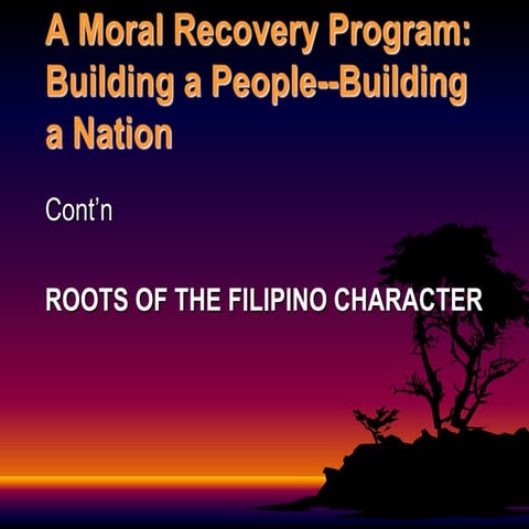 Roots of filipino characters