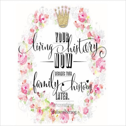 RootsTech 2014: How to Use Instagram to Capture Your Living History and Honor...