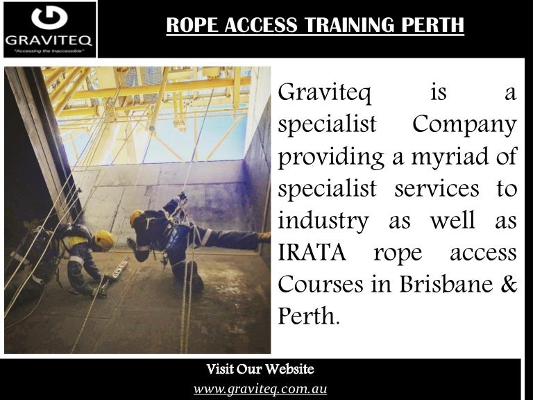 Rope Access Training Perth