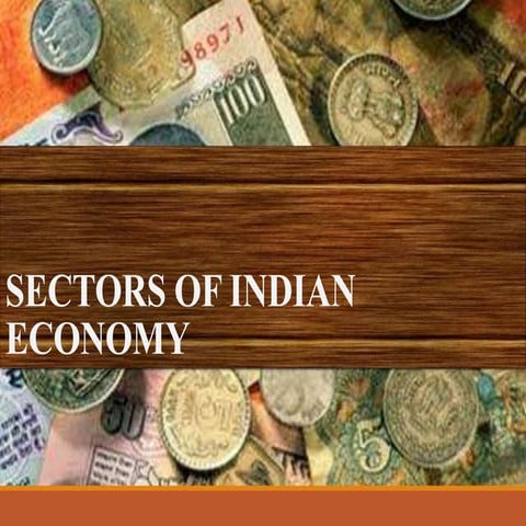 Sectors of indian economy