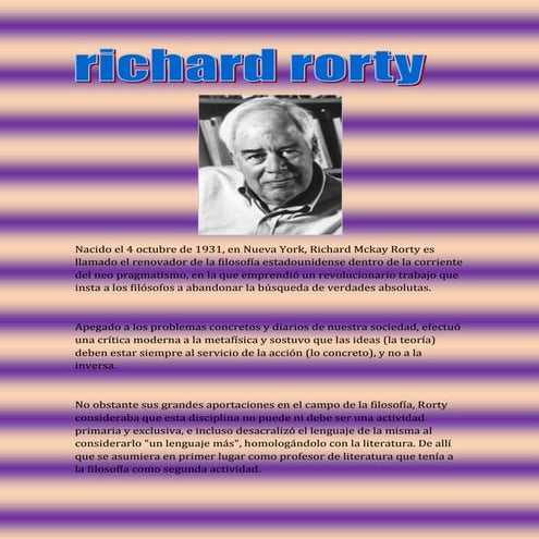 RICHARD RORTY | DOCX