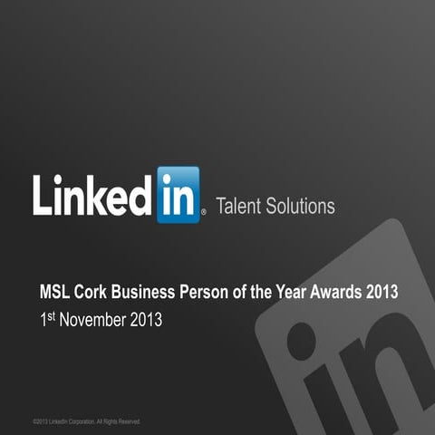 Rory cawley   cork business person of the year awards 1st nov 2013