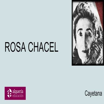 Rosa chacel