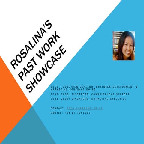 Rosalina  revive me marketing showcase 2013