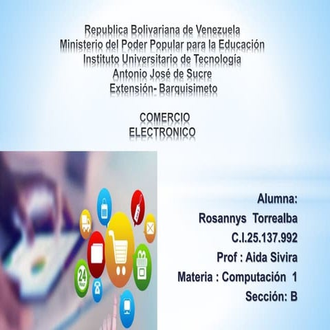 comercio electrónico 