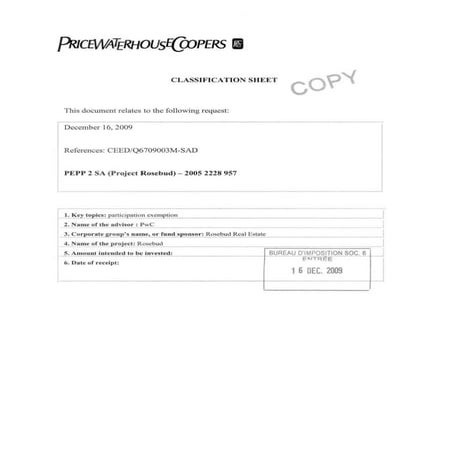 Rosebud real-estate-2009-tax-ruling