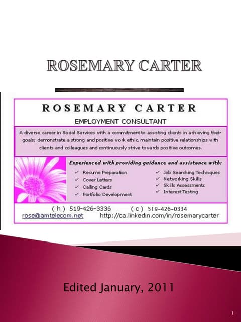 Rosemary Carter