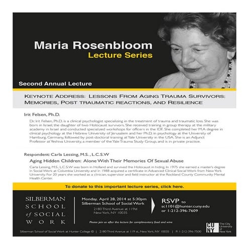 Rosenbloom invite 2014_rev10 | PDF