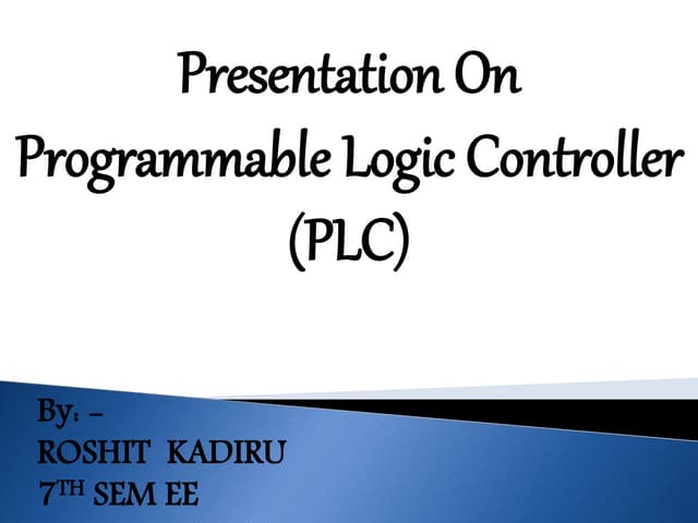 Plc example presentation