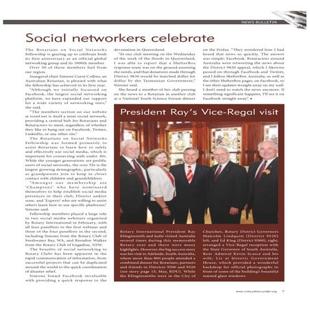 Social networkers celebrate