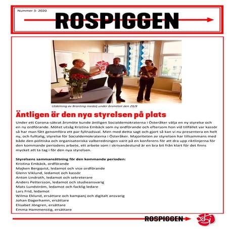 Rospiggen #3 2020 