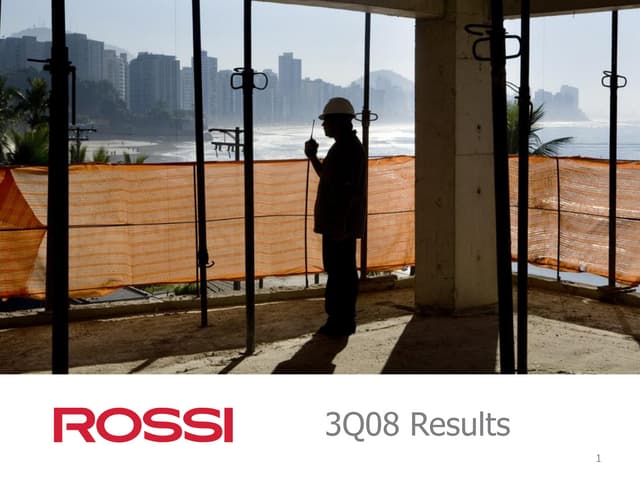 3Q08 Results Presentation 