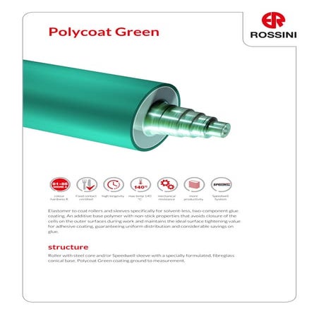 Rossini poly coat sleeve for bi component | PDF