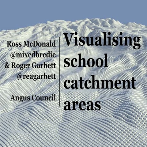 Visualising school catchment areas - FOSS4GUK 2018
