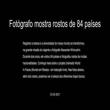 Rostos de 84 paises - 24fev2017.pptx