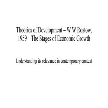 Rostow's Stages of Economic Growth.pptx
