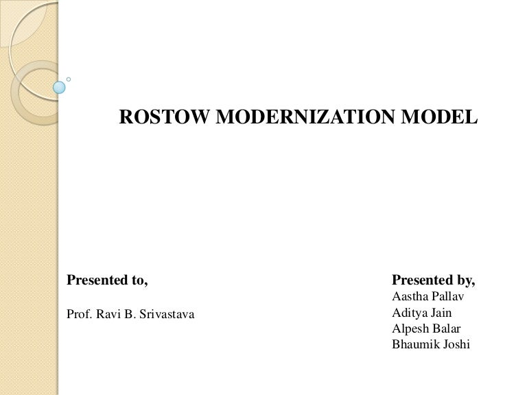 rostow model