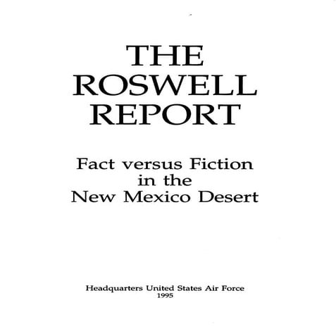Roswell | PDF