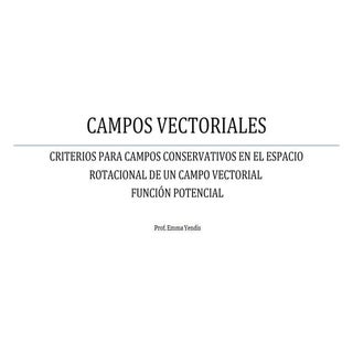 Rotacional de un campo vectorial