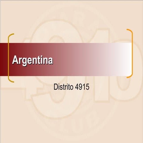 Rotaract   el distrito 4915