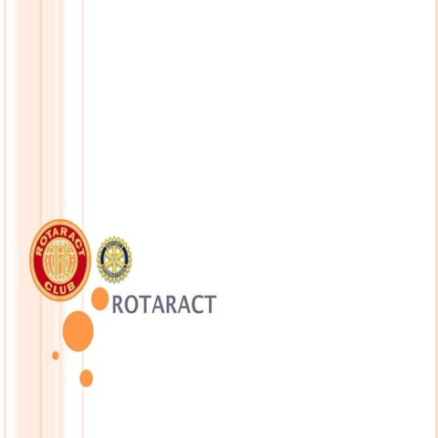 Rotaract Presentation by Sofia Forster
