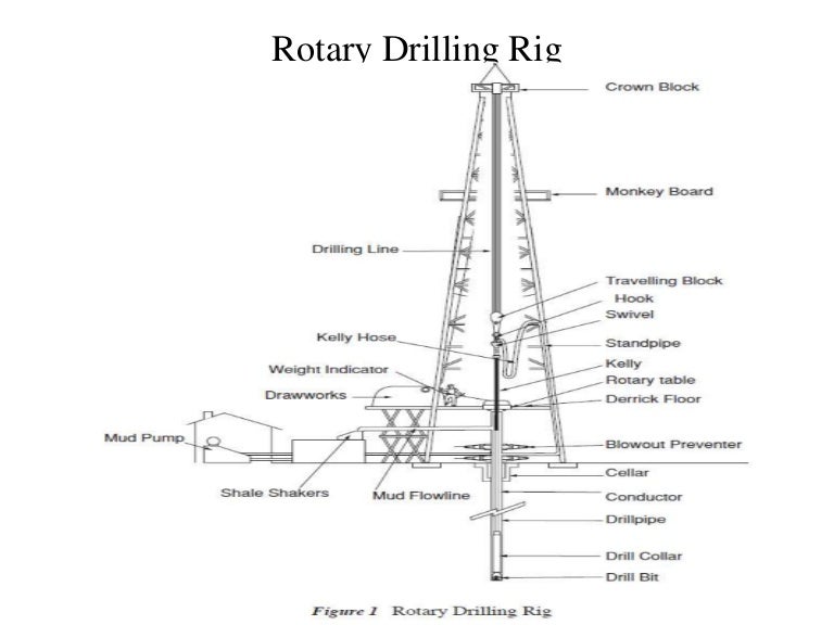 Rotary drilling rig
