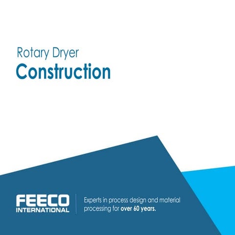 Rotary Dryer Construction