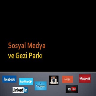 Sosyal Medya ve Gezi Parkı